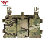 YKD-0200 YAKEDA Tactical Triplex 5.56/7.62 Universal Speed Dial Holster Vest Snap-In Modular Attack Front Panel - YAKEDA
