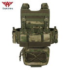 Yakeda VT-8742 Tactical Vest 1000D Polyester High-Density Webbing Camo Pattern for No Attributes Specified