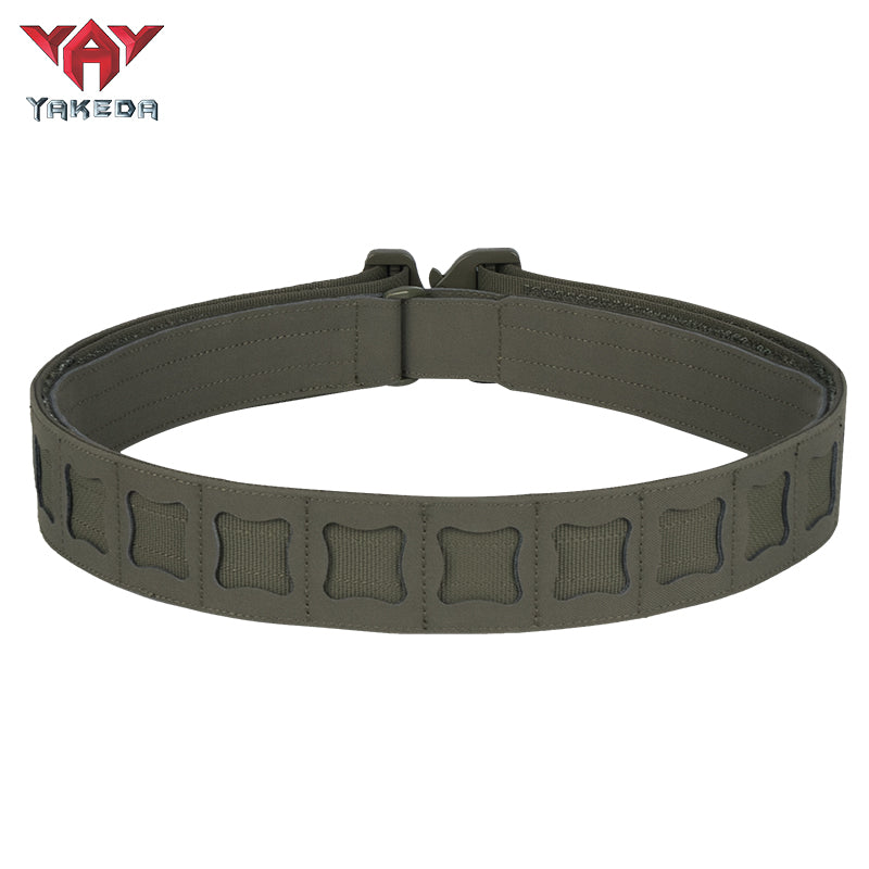 YKD-0114 Yakeda Tactical Belt 500D Nylon Camouflage Design with Buckle No Additional Features