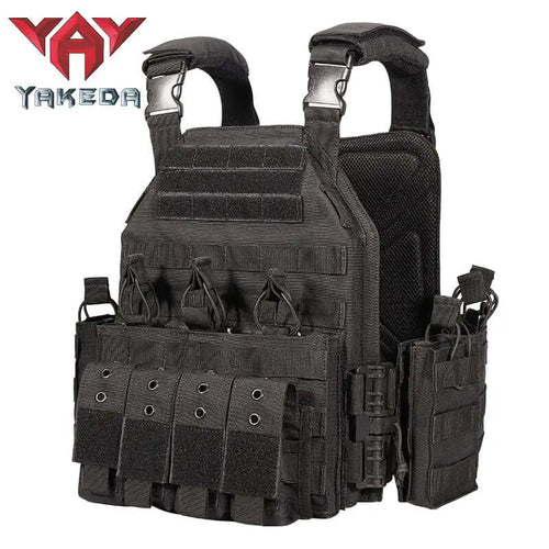 VT-6026-3 Quick Release YAKEDA Swat Jpc Military Molle Army Tactical Bullet Proof Plate Carrier Vest For Hunting - YAKEDA