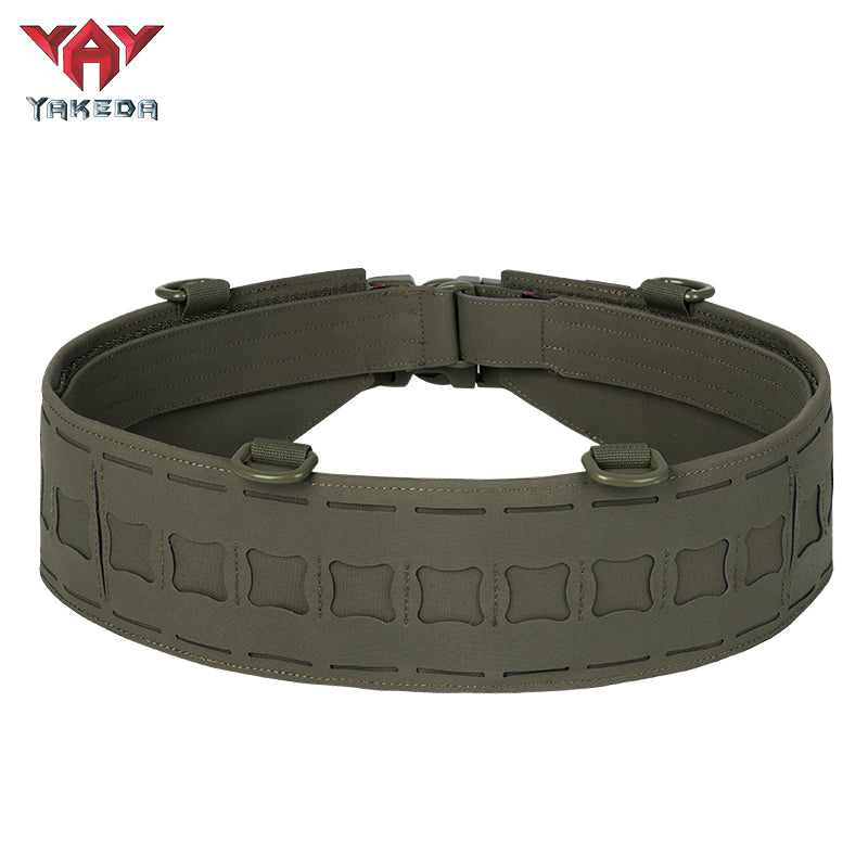 YKD-0115 Yakeda Tactical Vest 500D Nylon No Additional Features Black Belt