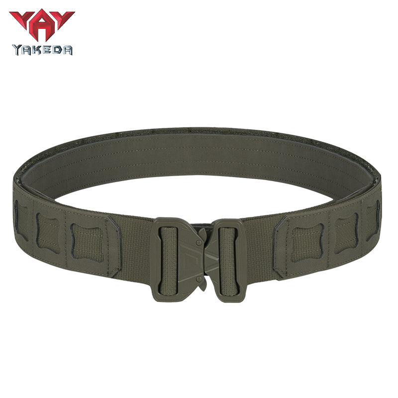 YKD-0114 Yakeda Tactical Belt 500D Nylon Camouflage Design with Buckle No Additional Features