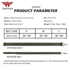 YKD-0114 Yakeda Tactical Belt 500D Nylon Camouflage Design with Buckle No Additional Features