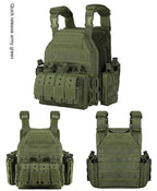 VT-6026-3 Quick Release YAKEDA Swat Jpc Military Molle Army Tactical Bullet Proof Plate Carrier Vest For Hunting - YAKEDA