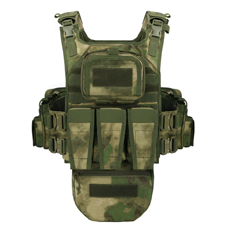 VT-8334 Tactical Vest Complete Set with MOLLE System in Tan Color No Additional Features or Attributes Specified