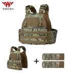 VT-8833TB YAKEDA Camouflage Tactical Vest Outdoor CS Military Tactical Vest Multifunctional Tactical Vests - YAKEDA