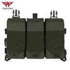 YKD-0201 YAKEDA Tactical Chest Hanger Accessory Multifunction Replacement Flap 556/762 Universal Composite Triple Front Panel - YAKEDA