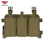 YKD-0200 YAKEDA Tactical Triplex 5.56/7.62 Universal Speed Dial Holster Vest Snap-In Modular Attack Front Panel - YAKEDA